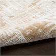 Nourison Dekor 2' x 4' Ivory Taupe Modern Indoor Rug