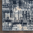 Nourison Dekor 2' x 4' Slate Modern Indoor Rug