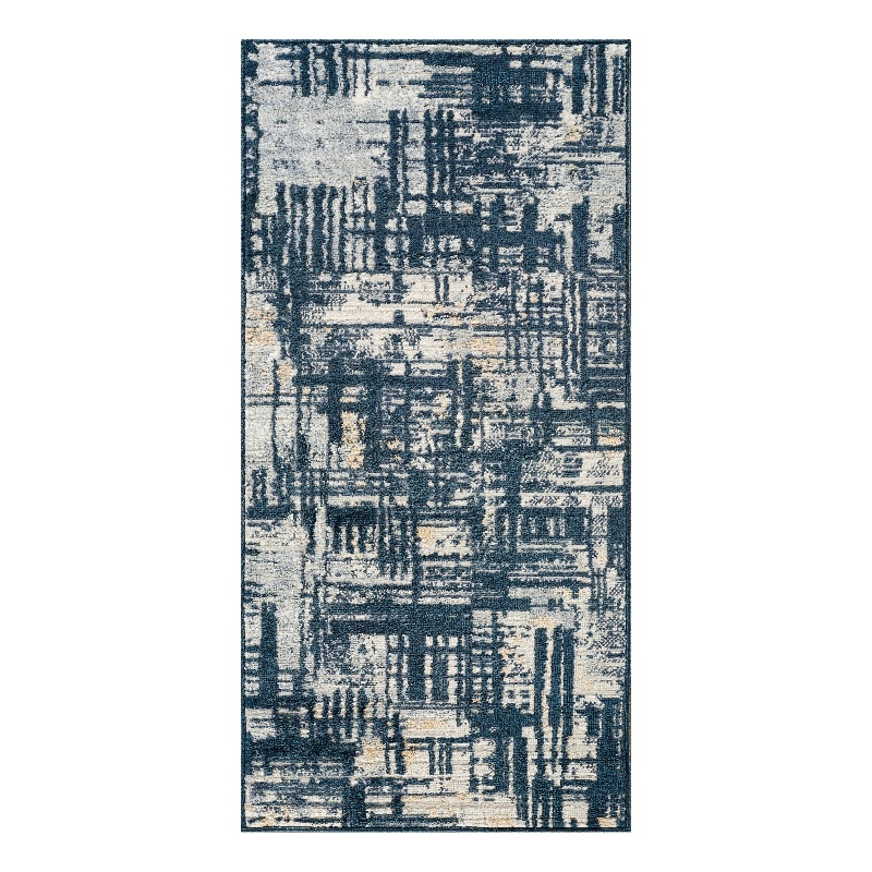 Nourison Dekor 2' x 4' Slate Modern Indoor Rug