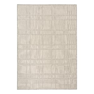 Nourison Horizon Indoor/Outdoor 6' x 9' Grey Modern Rug