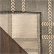 Nourison Horizon Indoor/Outdoor 5' x 7' Charcoal Modern Rug