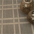 Nourison Horizon Indoor/Outdoor 5' x 7' Charcoal Modern Rug