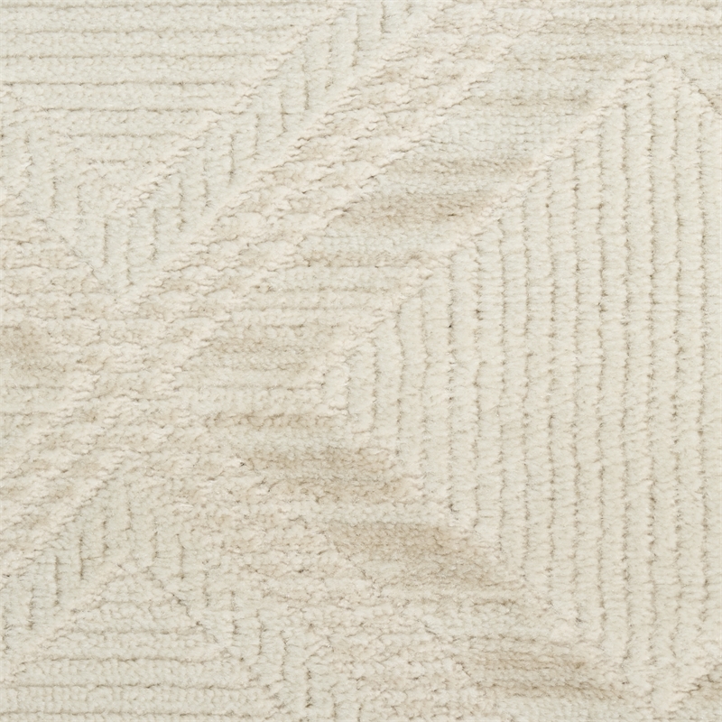 Nourison Serenity Home 10' x 14' Ivory Modern Indoor Rug