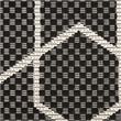 Nourison Horizon Indoor/Outdoor 2' x 3' BLACK Modern Rug