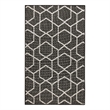 Nourison Horizon Indoor/Outdoor 2' x 3' BLACK Modern Rug