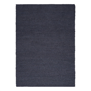 Nourison Natural Jute 6' x 9' Navy Farmhouse Indoor Rug