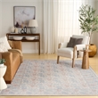 Nourison Botanical Washables 4' x 6' Ivory Multicolor Farmhouse Indoor Rug