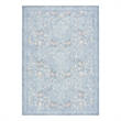 Nourison Botanical Washables 5' x 7' Light Blue Multicolor Modern Indoor Rug