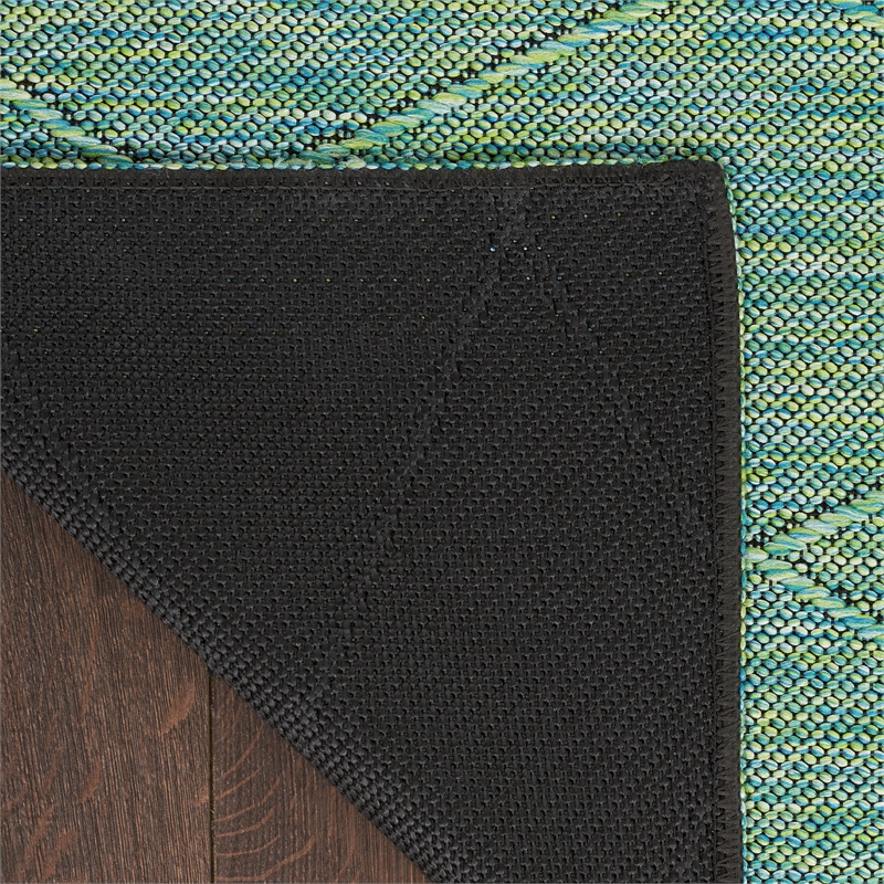 Nourison Practical Solutions 2' x 3' Blue Green Modern Rug