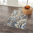 Nourison Aloha 2' x 3' Grey Multicolor Transitional Rug
