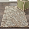 Nourison Aloha 2' x 3' Natural Tropical Rug