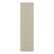 Nourison Washable Charm 2' x 6' Silver Ivory Modern Indoor Rug