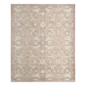 Nourison Heirloom Blend 3'11&quot x 5'10&quot Brick Vintage Indoor Rug