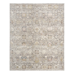 Nourison Heirloom Blend 3'11&quot x 5'10&quot Grey Vintage Indoor Rug