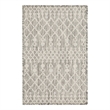 Nourison Positano 2' x 3' Light Grey Modern Rug