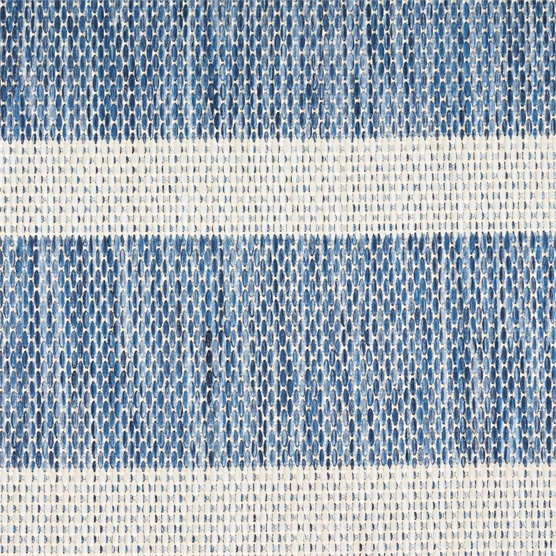 Nourison Positano 2' x 3' Navy Ivory Modern Rug