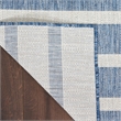 Nourison Positano 2' x 3' Navy Ivory Modern Rug