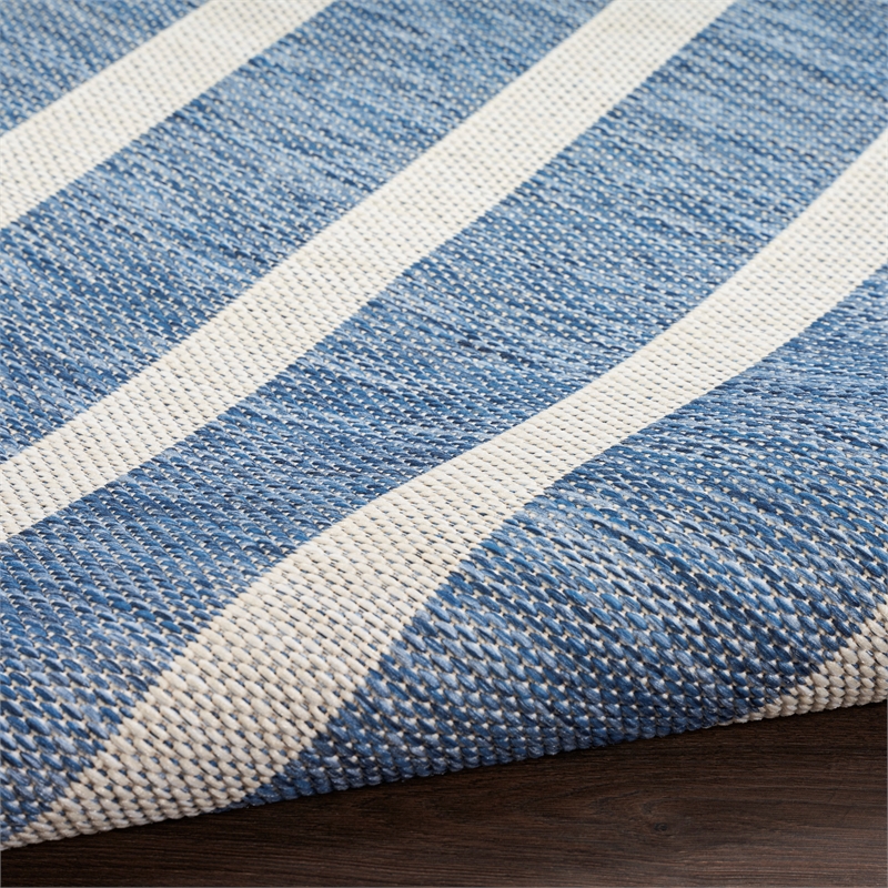 Nourison Positano 2' x 3' Navy Ivory Modern Rug