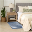 Nourison Positano 2' x 3' Navy Ivory Modern Rug