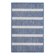 Nourison Positano 2' x 3' Navy Ivory Modern Rug