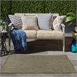 Nourison Horizon Indoor/Outdoor 2' x 3' GREEN Modern Rug