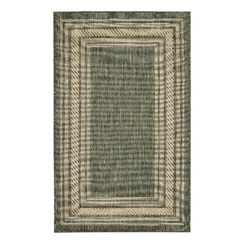 Nourison Horizon Indoor/Outdoor 2' x 3' GREEN Modern Rug