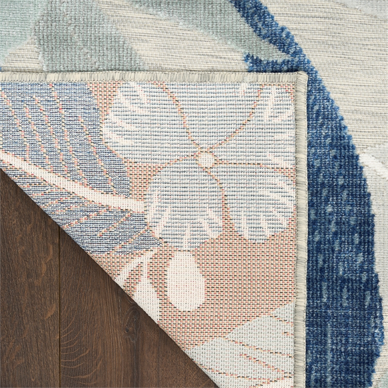 Nourison Suncoast 2' x 6' GYNAV Tropical Rug