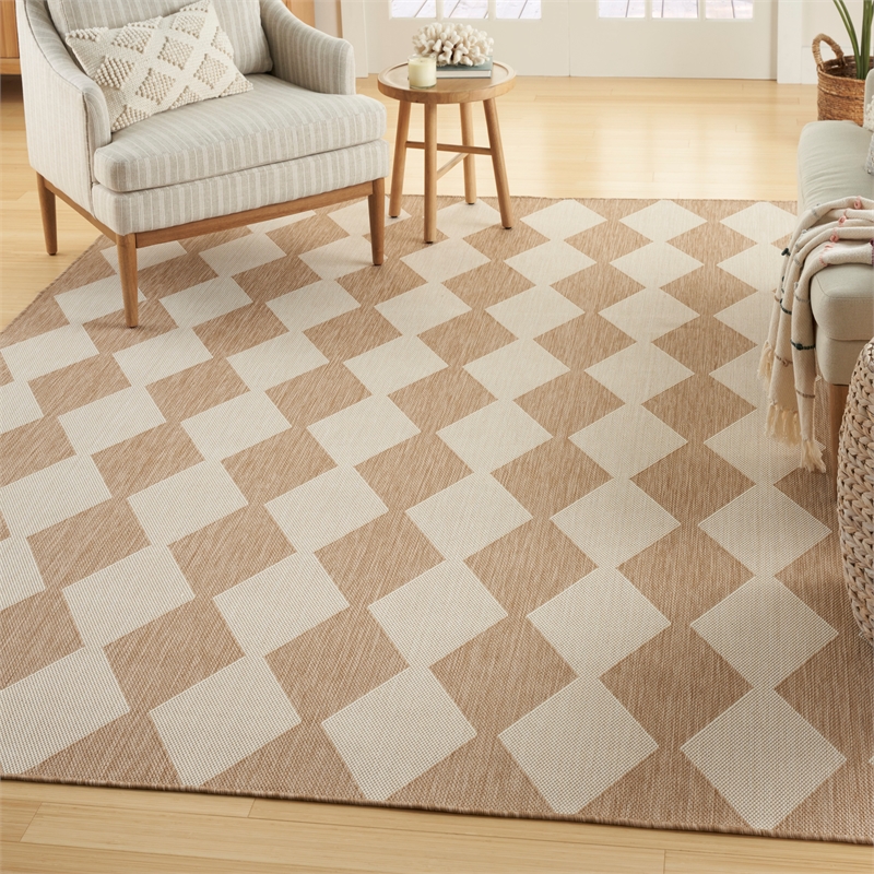 Nourison Positano 6' x 9' Jute Modern Rug