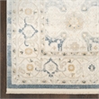 Nourison Pardis 2' x 6' Light Blue Vintage Indoor Rug
