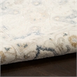 Nourison Pardis 2' x 6' Light Blue Vintage Indoor Rug