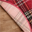 Nourison Grafix 3' x Round Red Christmas Indoor Rug