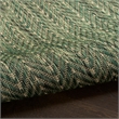 Nourison Horizon Indoor/Outdoor 8' x Round GREEN Modern Rug