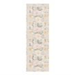 Nourison Botanical Washables 2' x 6' Ivory Multicolor Farmhouse Indoor Rug