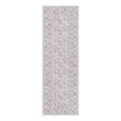 Nourison Botanical Washables 2' x 6' Ivory Multicolor Farmhouse Indoor Rug
