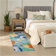 Nourison Suncoast 2' x 6' BLUMT Tropical Rug