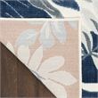 Nourison Suncoast 2' x 6' BLUE Tropical Rug