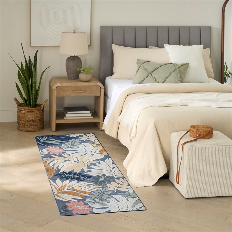 Nourison Suncoast 2' x 6' DENMT Tropical Rug