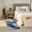 Nourison Suncoast 2' x 6' DENIM Tropical Rug