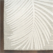 Nourison Suncoast 2' x 6' GREY Tropical Rug