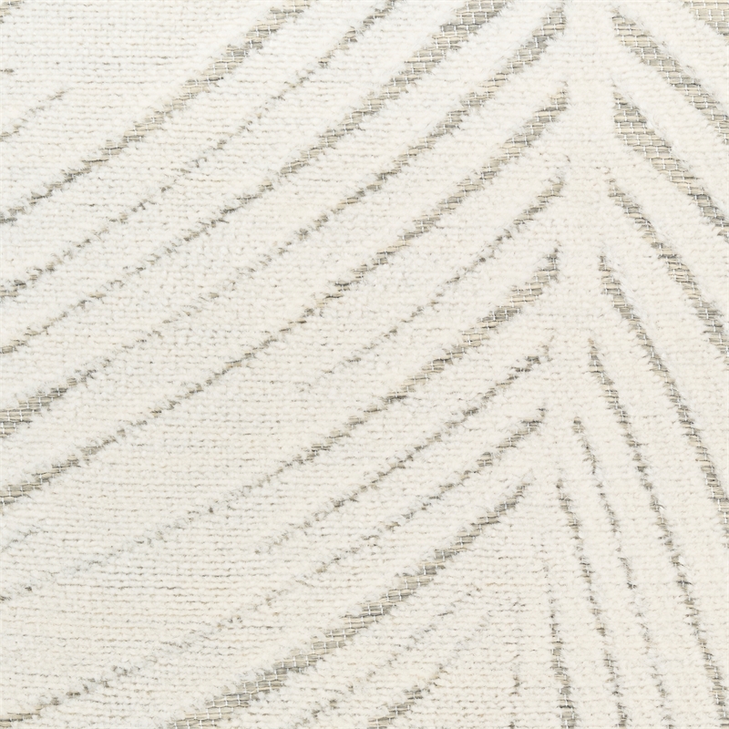 Nourison Suncoast 2' x 6' GREY Tropical Rug