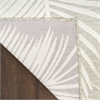 Nourison Suncoast 2' x 6' GREY Tropical Rug