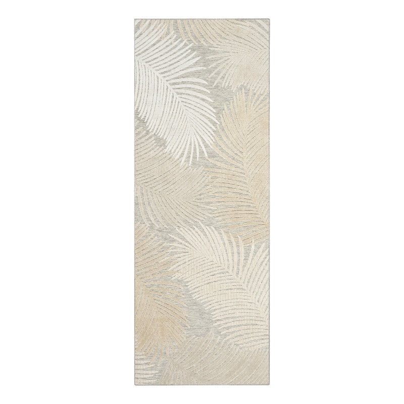 Nourison Suncoast 2' x 6' GREY Tropical Rug