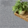 Nourison Tulum 6' x 9' Denim Outdoor Rug