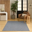 Nourison Tulum 6' x 9' Denim Outdoor Rug