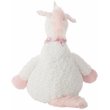 Mina Victory Unicorn Plush Animal Contemporary Polyester Pillow Toy in Ivory