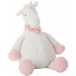 Mina Victory Unicorn Plush Animal Contemporary Polyester Pillow Toy in Ivory
