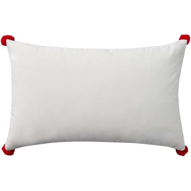 Mina Victory Holiday Pillows Village W/Snow 14