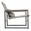 Seasonal Living Archipelago Torres Strait Aluminum Lounge Chair in Nut Brown