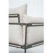 Seasonal Living Archipelago Hebrides Aluminum Lounge Chair in Nut Brown