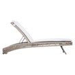 Seasonal Living Archipelago Keys Pool Aluminum Chaises in Light Gray (Set of 2)